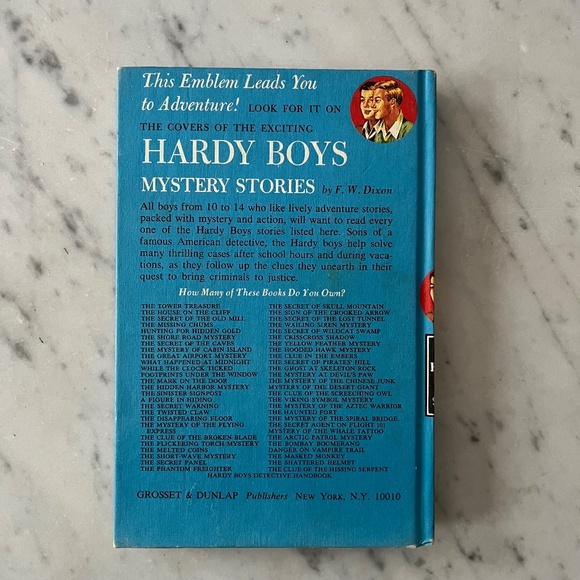Vintage 1971 The Hardy Boys and The Flickering Torch Mystery #22 - Picture 3 of 4
